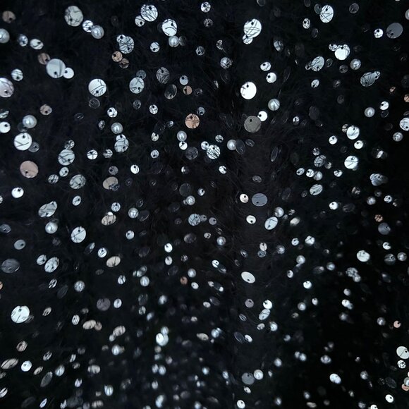 NWT Zara Limited Edition Sequin & Pearl Applique Maxi Dress - Picture 9 of 10